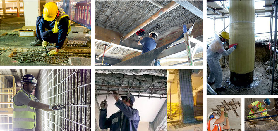 Structural repair work